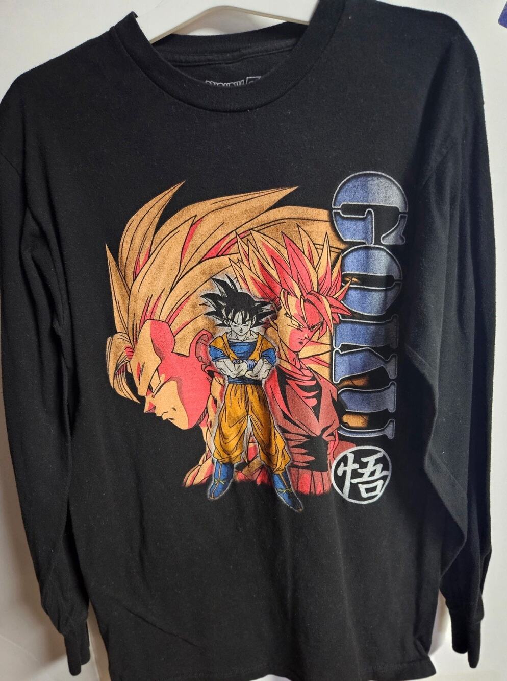 Dragon Ball Z Goku Super Saiyan Longsleeve Men's Medium Shirt